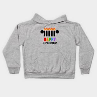 Jeep Birthday Kids Hoodie